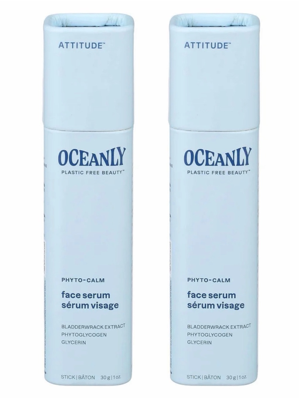 ATTITUDE OCEANLY FACE SERUM 30G X2 - BRAND NEW